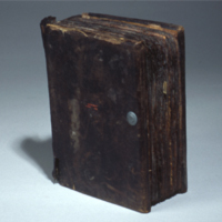 The Archimedes Palimpsest in 1998 before disbinding