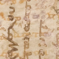 Natural light image of The Archimedes Palimpsest. Hidden beneath the prayer book is Archimedes Treatise Spiral Lines